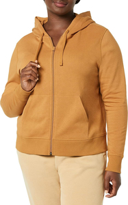 Sudadera con capucha de gran tamaño personalizada para mujer, transpirable, de secado rápido, a prueba de viento, con cremallera, Top corto, 100% de algodón, informal, transpirable, a prueba de viento para invierno - Product Image 4