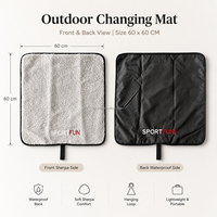 Tapis de change imperméable pour le surf, en polaire sherpa doux, pour la plage, la natation, le camping
