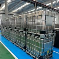 Vollständig aus Edelstahl Gefertigter 1000L IBC-Tank Lebensmittelechter 304 Edelstahl Flüssigkeitstransportbehälter mit Schutzkäfig