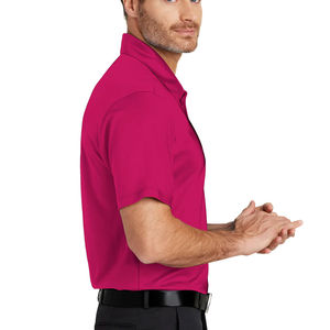 Camiseta Polo para Hombre con Logotipo Bordado, Transpirable, Lisa, de Manga Corta, Casual, de Algodón, al por Mayor, Diseño Personalizado - Product Image 3