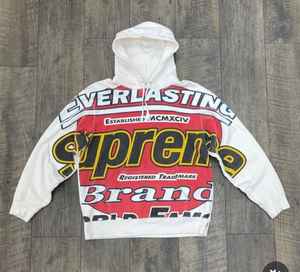 เสื้อฮู้ดสวมหัวของผู้ชายเสื้อกันหนาวปักลายข้อความโลโก้ออกแบบได้ตามต้องการ - Product Image 6