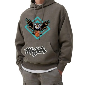 Sudadera con Capucha de Forro Polar Unisex de 420 g/m² al por Mayor, Sudadera con Capucha de Algodón Estilo Urbano, Transpirable, Bordada e Impresa Personalizada - Product Image 2