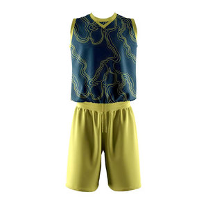 New Arrival Volleyball Outfit For Men <b>Comfortable</b> Athletic Jersey And Shorts For Training And Tournaments - Product Image 5