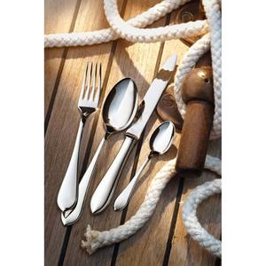 Ensemble de couverts de luxe en acier inoxydable, pour banquet de mariage, plaqué argent, couteaux et cuillères, fourchette, argent mat - Product Image 6