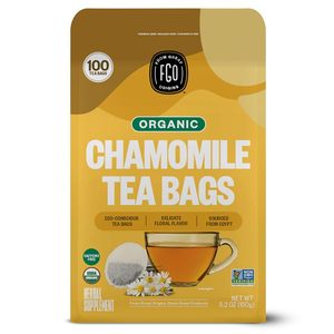 FGO Organic Chamomile <b>Tea</b>, 100 Eco-Conscious <b>Tea</b> Bags - Product Image 5