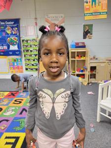 Clip a forma di farfalla Qai Qai (6) - Rosa Giallo Viola QQGBHB - Product Image 4