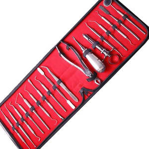 Instrumental Quirúrgico para Ombligo, Juego de Instrumental Dental Manual, Kit de Herramientas de Limpieza Quirúrgica, Certificado CE Clase I - Product Image 4