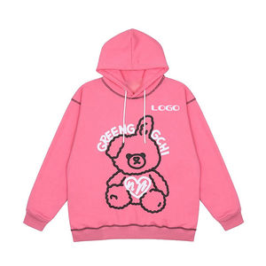 Sudaderas con capucha estampadas multicolores con diseño superior personalizado Hip Hop Street Wear Sudaderas con capucha estampadas informales a la moda - Product Image 3