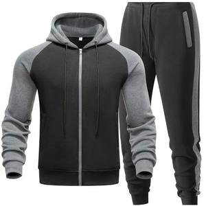 Ensemble de survêtement d'entraînement imprimé unisexe de haute qualité pour l'hiver, survêtement de sport de jogging pour hommes, vêtements d'entraînement haute performance - Product Image 6