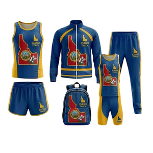 Conjunto Deportivo Informal de Invierno, Transpirable, Anti-Desgarro, Sólido, Ligero y Personalizado para Correr - Product Image 1