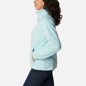 Vestes zippées en polaire personnalisées imprimées sur toute la surface pour femmes manteau ample et surdimensionné veste en fourrure de style de rue pour femmes avec poches - Product Image 5
