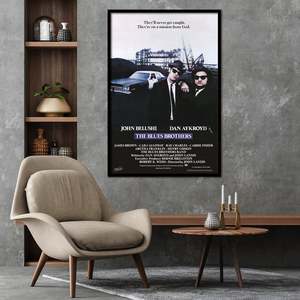 Blues Brothers Hanging <b>Poster</b> Made of Durable Paper - Product Image 1