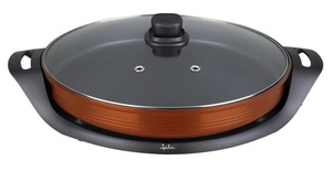 กระทะไฟฟ้าเคลือบสารกันติดพร้อมฝาปิด 2000W 38 ซม. (Jata JEPE1639) - Product Image 1