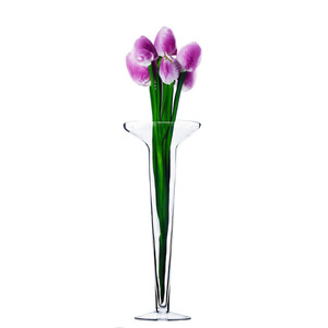 VTV1125 - Florero Trompeta Grande con Borde Acampanado - 25.5 - Product Image 3