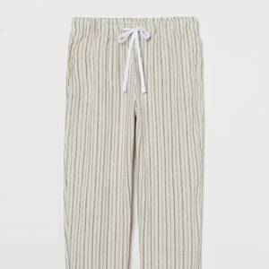 กางเกงสเวตเตอร์สำหรับผู้ชายและผู้หญิงกางเกงผ้าคอตตอนกางเกงเอวสูงขากว้างออกแบบโลโก้ได้ตามต้องการ - Product Image 3