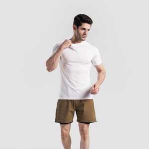 Pantalones cortos de tabla de sublimación OEM personalizados para Hombre Pantalones cortos de surf de secado rápido en blanco con patrón de impresión - Product Image 4