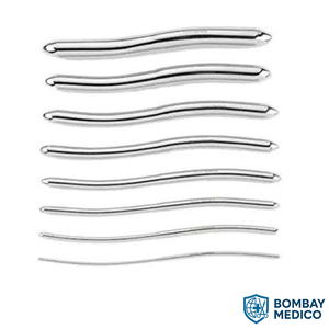 Juego de Dilatadores Cervicales (Tipo Hegar), Instrumento Manual de Acero para Uso Hospitalario, Marca Bombay Medico, 1 Año de Garantía - Product Image 3