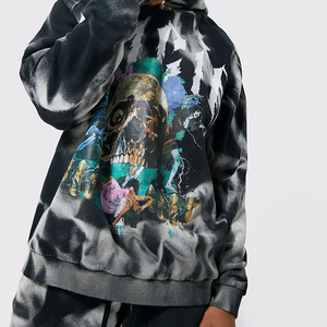 Survêtement d'hiver pour homme, coupe classique, fermeture à cordon, capuche, 100% coton, streetwear, haute qualité, taille personnalisée - Product Image 4