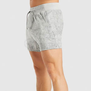 Quick Dry Breathable Eco-Friendly Solid Casual 100% Cotton Gym <b>Shorts</b> Hot Selling Premium Quality for Online Sale in Wholesale - Product Image 3