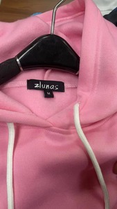 Gran oferta 2025, chándales con logotipo de diseño personalizado, pantalones de chándal con diamantes, y sudaderas con capucha para mujer joggers, conjunto de chándal con diamantes de imitación - Product Image 6