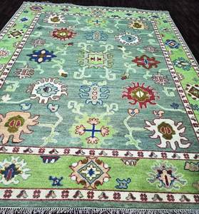 Ensemble de tapis orientaux en coton fait main de haute qualité pour salon, motif abstrait, tapis d'intérieur antidérapant, écologique, traditionnel - Product Image 1