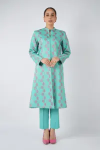 Trajes de Fiesta de 3 Piezas hasta la Rodilla para Mujer, Nuevo Diseño de Alta Costura, Ligero, con Lentejuelas y Bordado de Encaje - Product Image 3