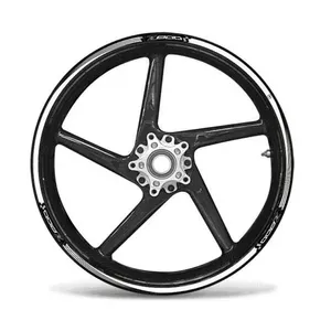 Kit d'autocollants de tuning pour jantes de moto Kawasaki Z800 17 pouces, bande adhésive compatible avec les jantes de moto - Product Image 1