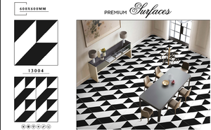 Diseño 3D 600x600mm Porcelana Azulejos de suelo 3D Aspecto de mármol brillante con esmalte pulido para piso de sala de estar - Product Image 4