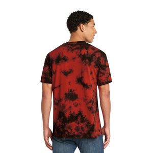 T-shirt en coton tie-dye pour homme, tissu doux, col rond, imprimé, manches courtes, streetwear décontracté, tee-shirt pour homme - Product Image 4