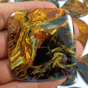 หินเพียเทอร์ไซต์ธรรมชาติที่หายากอัญมณีทรงหลวมอัญมณีอัญมณีอัญมณีหลายตัวทำเครื่องประดับอัญมณีขัดด้วยมือขายส่งจำนวนมาก - Product Image 1