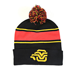 Gorro de Punto de Lana Merino Suave y Cálido de Invierno de Alta Calidad Personalizado 2026, Gorro de Punto Grueso con Etiqueta de Cuero, Gorro Unisex - Product Image 4