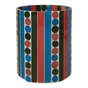 Mosaïques colorées à la mode maison et jardin porte-votifs fabriqués à la main bocaux en verre cylindrique de taille personnalisée pour mariage de Noël - Product Image 4