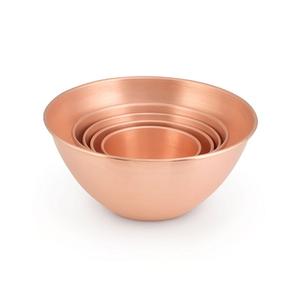 ชามเสิร์ฟอาหารสแตนเลสแบบตอกลาย คุณภาพเยี่ยม พร้อมช้อนและส้อม ขาย - Product Image 4