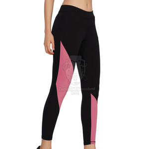 Leggings de yoga pour femmes de haute qualité à faible MOQ, motif uni, Spandex/Nylon, séchage rapide, respirant, vêtements de fitness, couleurs et logo personnalisés - Product Image 1