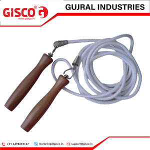 Cordes à sauter en bois de polypropylène de produits de sports et de divertissement pour la forme physique - Product Image 4