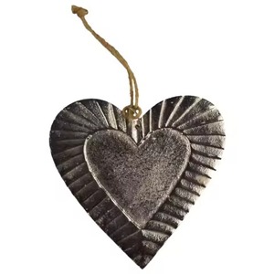 Hanging Heart Shaped Best for <b>Parties</b> and Other Functions Decorative Design Solid Metal Ornament - Product Image 1