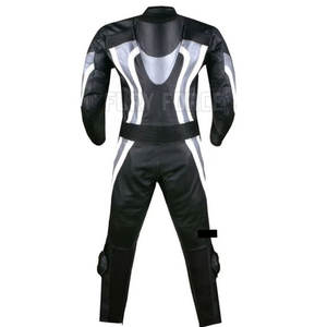 Traje de cuero para motocicleta con logotipo personalizado de la mejor venta, característica transpirable hecha en Pakistán de alta calidad - Product Image 5