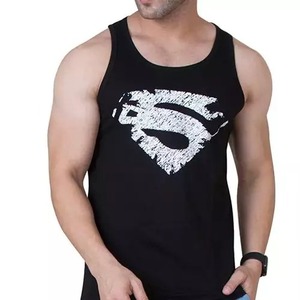Débardeur de sport sans manches pour homme, vêtement de Fitness, entraînement, course à pied, impression par Sublimation, été - Product Image 1