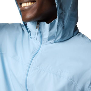 Vestes et manteaux coupe-vent à capuche pour hommes multi-panneaux Imperméables Vêtements de randonnée en plein air Fermeture éclair Vestes coupe-vent pour hommes - Product Image 4