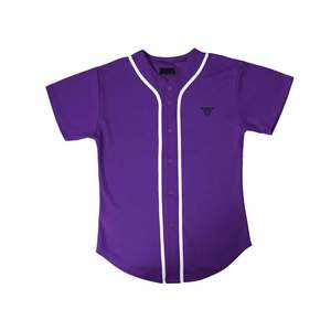 Bas prix logo personnalisé 100% polyester vierge new york grande taille pull uniforme de softball maillot de baseball pour hommes - Product Image 1