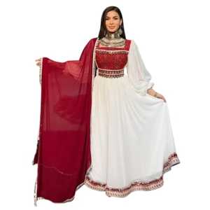 Nouveautés 2025 Robes afghanes Kuchi à la mode Robes longues à manches longues pour femmes Robes de soirée Maxi Robes afghanes élégantes Service OEM - Product Image 1