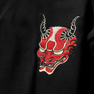 Custom Embroidery and Screen Printing Vintage <b>Hoodies</b> Gray <b>Black</b> French Terry <b>Oversized</b> Heavyweight men's hoodieshoodies men - Product Image 5