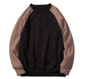 Sweat-shirts à manches longues en coton 100% pour hommes, hauts décontractés, motif de lettres, logo sur le devant, coupe ample, hauts d'hiver numériques - Product Image 4