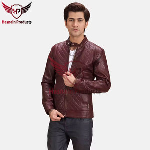 Veste en cuir marron vintage pour homme Qualité supérieure Vêtements d'extérieur d'hiver de style classique Prix - Product Image 6
