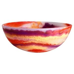 Customizable Resin <b>Salad</b> <b>Bowl</b> With Blossom <b>Wood</b> Online Best Price Made in India for Lunch or Pasta for Commercial Buyers - Product Image 4