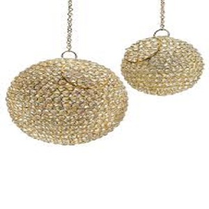 Boule suspendue de décoration de Noël en or Nouveau style de cloches suspendues décoratives de fantaisie pour les fournisseurs de gros - Product Image 6