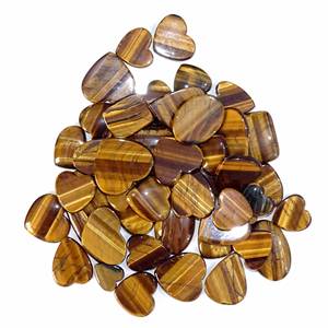 Oeil de tigre naturel Cabochon Pierres précieuses en vrac de forme et de taille mélangées Fabriqué à partir d'oeil de tigre de quartz pour une conception de bijoux unique - Product Image 3