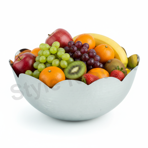 Bol à fruits en acier inoxydable, bol à noix, bol à salade de fruits, nourriture - Product Image 2