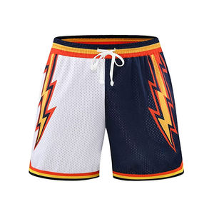 Pantalones cortos de malla para adultos de la mejor calidad, ropa de calle sublimado de diseño, pantalones cortos de malla para entrenamiento de gimnasio con diseño y tamaño personalizados - Product Image 1