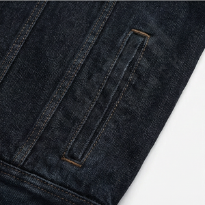 Chaqueta Vaquera Transpirable para Hombre, de Alta Calidad, con Logotipo Personalizado, Cuello Alto, Reversible, Estilo Casual, Precio Razonable - Product Image 5